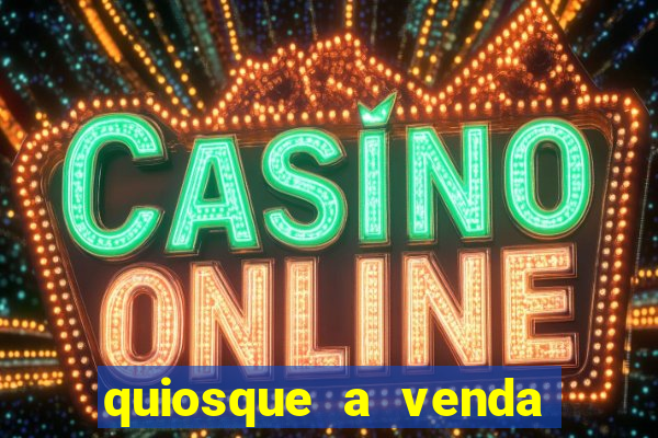quiosque a venda em porto seguro